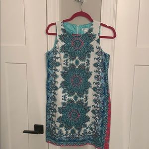 Preppy spring midi dress